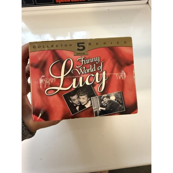 Funny World of Lucy Collector 5 Pack & The Adam's Family 5 Pack VHS' Brand New - Picture 4 of 5